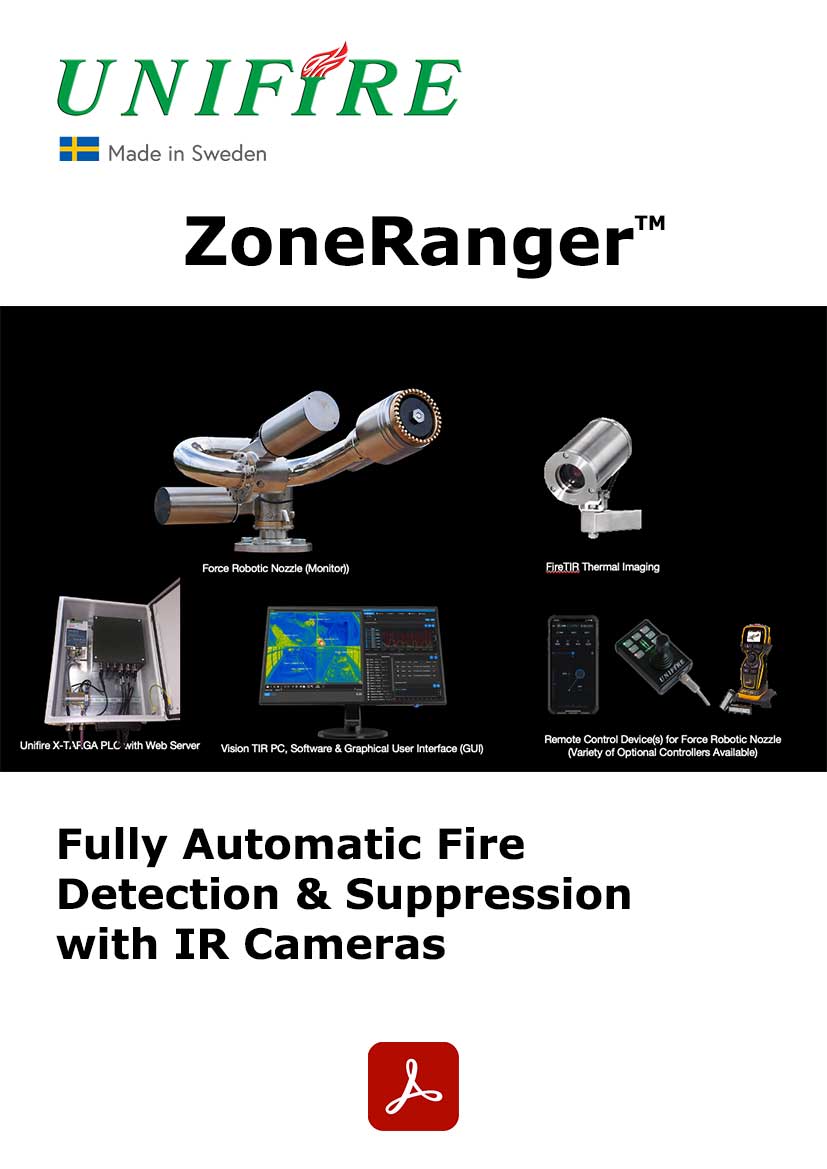 ZoneRanger Automatic Fire Monitors with Thermal Imaging Cameras